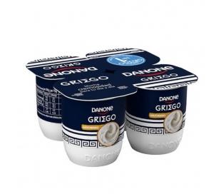 Yogur griego natural azucarado danone pack 4x115 gr.