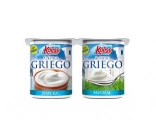 Yogur griego natural kalise pack 4x125 grs.