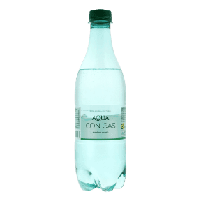 Agua mineral con gas