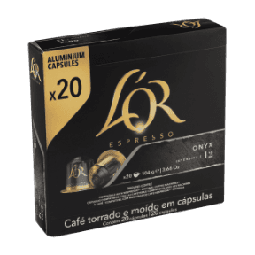 Cápsulas de café onyx