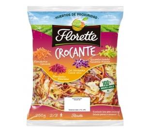 Especialidad envasada ensalada crocante canarias florette 250 gr.