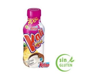 Yogur liquido kaliglub piña coco kalise 700 ml.